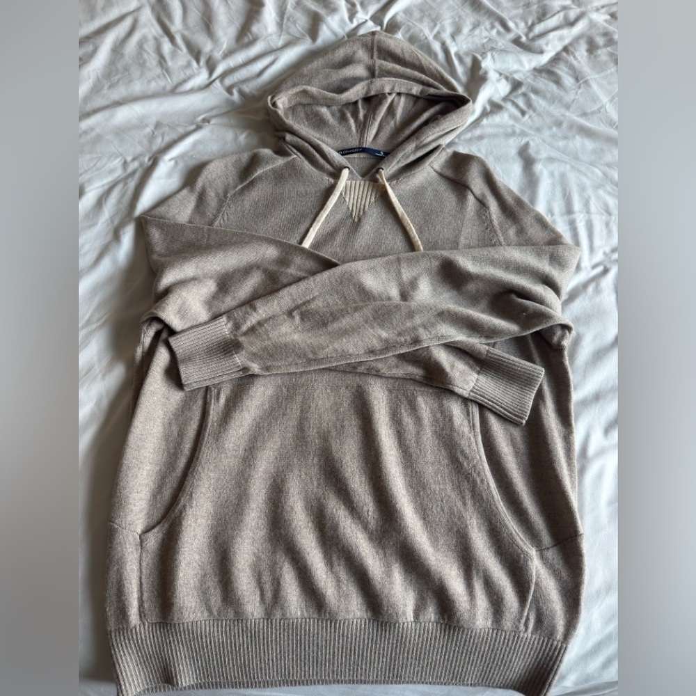 B-Draddy Finn Merino Hoodie Sweater, size S